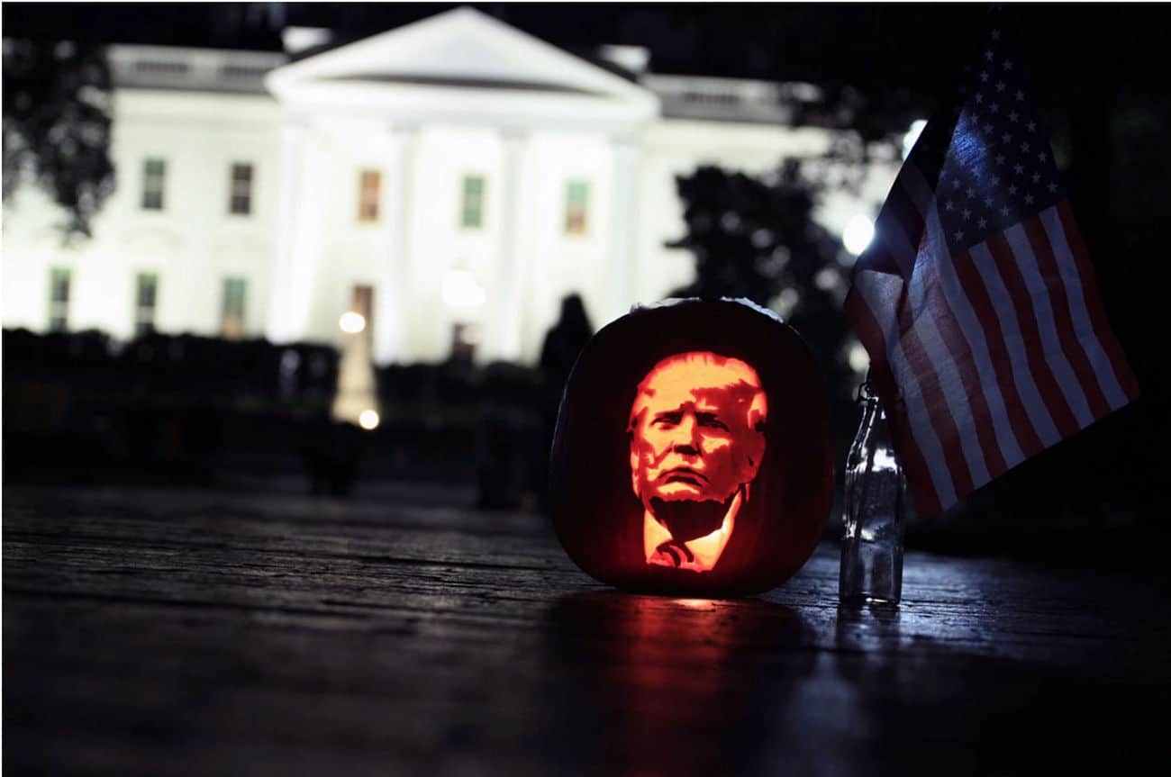 Donald Trump and Bernie Sanders look even better as jack-o'-lanterns - Fort Worth Business Press