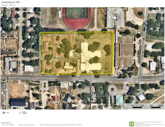 Castleberry ISD acquires property on White Settlement Road Fort Worth
