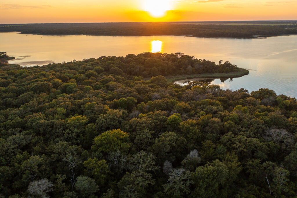 Got a ranch? An oil well? How about the largest private lake in the