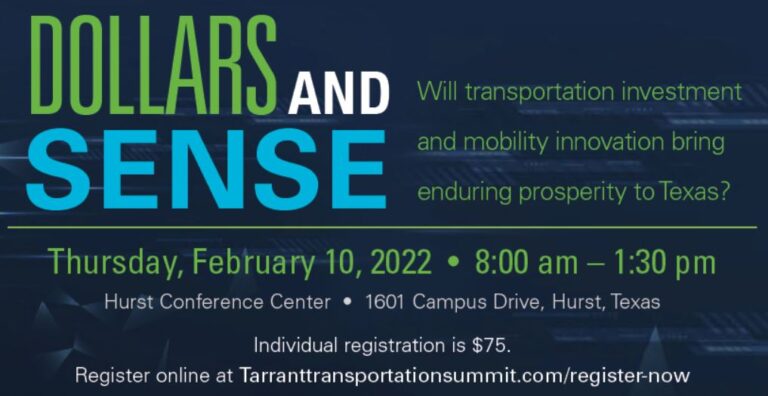 Tarrant Transportation Summit returns with timely program