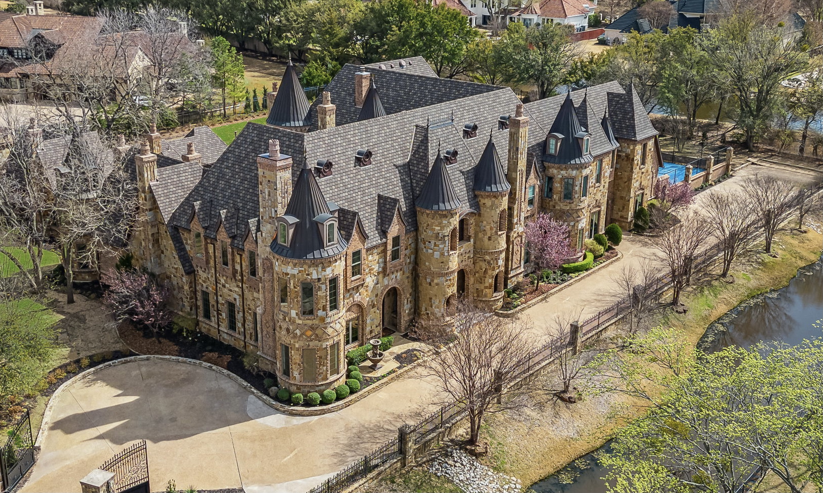 Southlake castle for sale bargain priced at 7.85M Fort Worth
