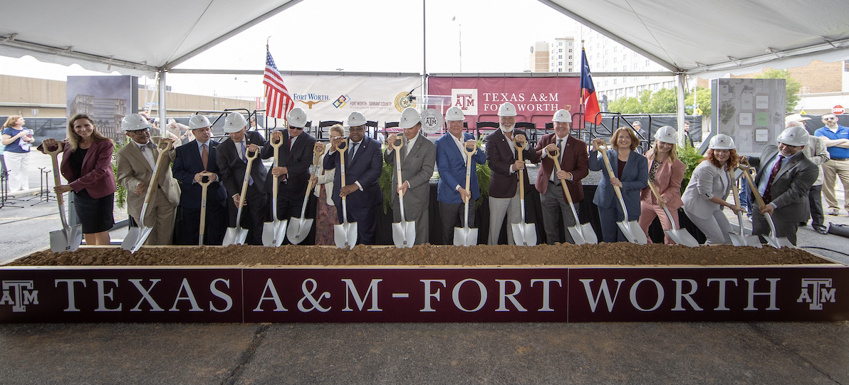 Groundbreaking: Construction begins for Texas A&M's new campus in downtown Fort Worth - Vimarsana News