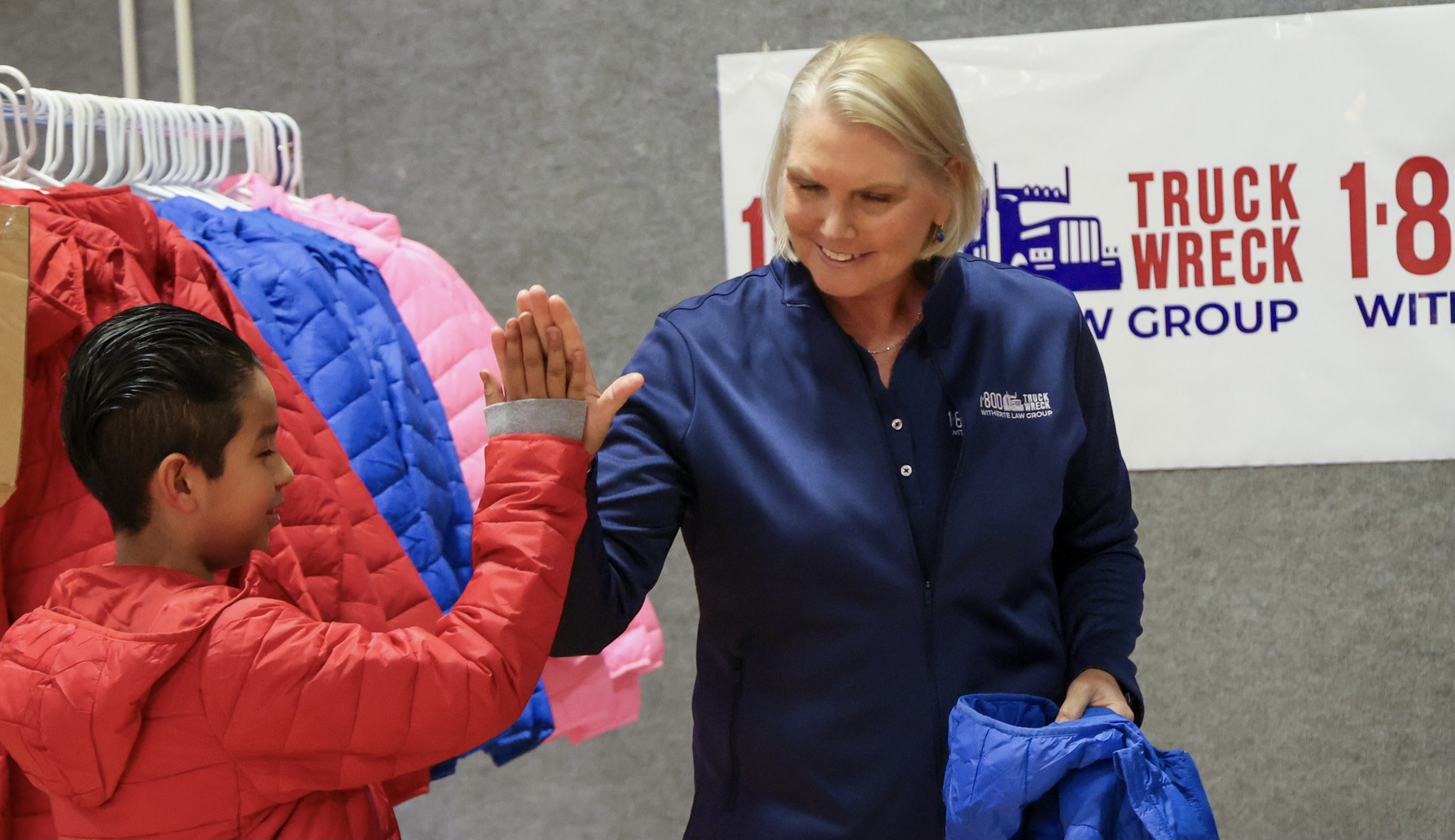 More than 200 families turn out for "Coats for Kids" event - Vimarsana News