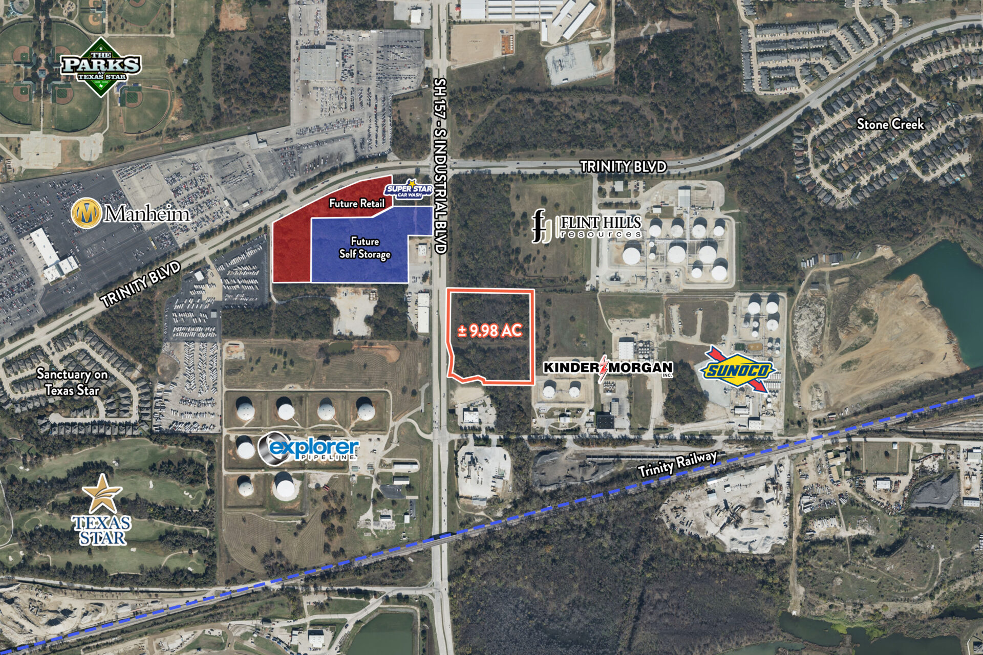 10acre Euless industrial site targeted for development Fort Worth